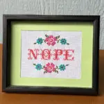 Nope - Green Border