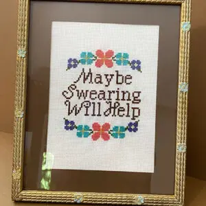 Maybe Swearing Will Help